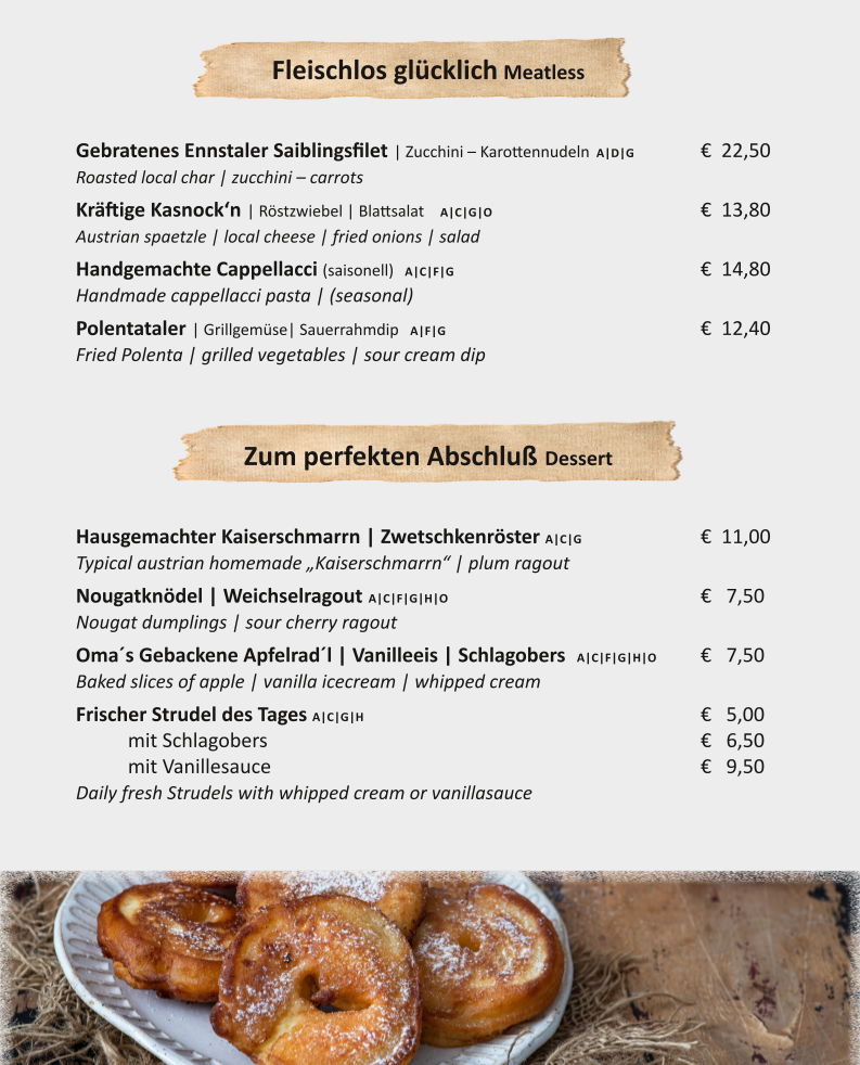 Speisekarte photo 3