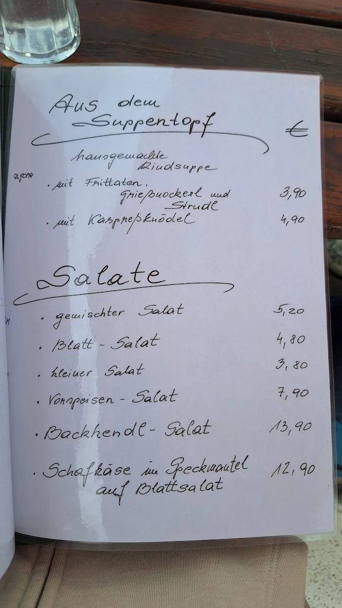 Speisekarte photo 4