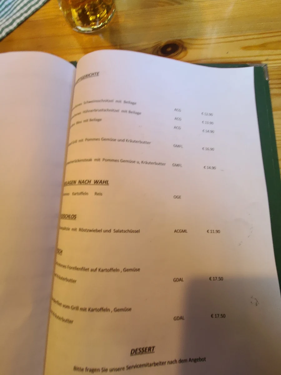 Speisekarte photo 6