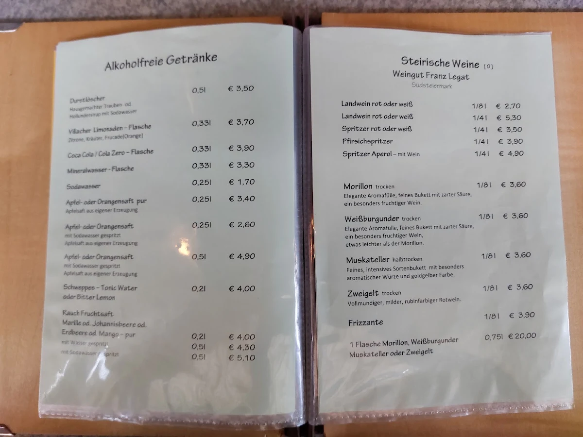Speisekarte photo 3