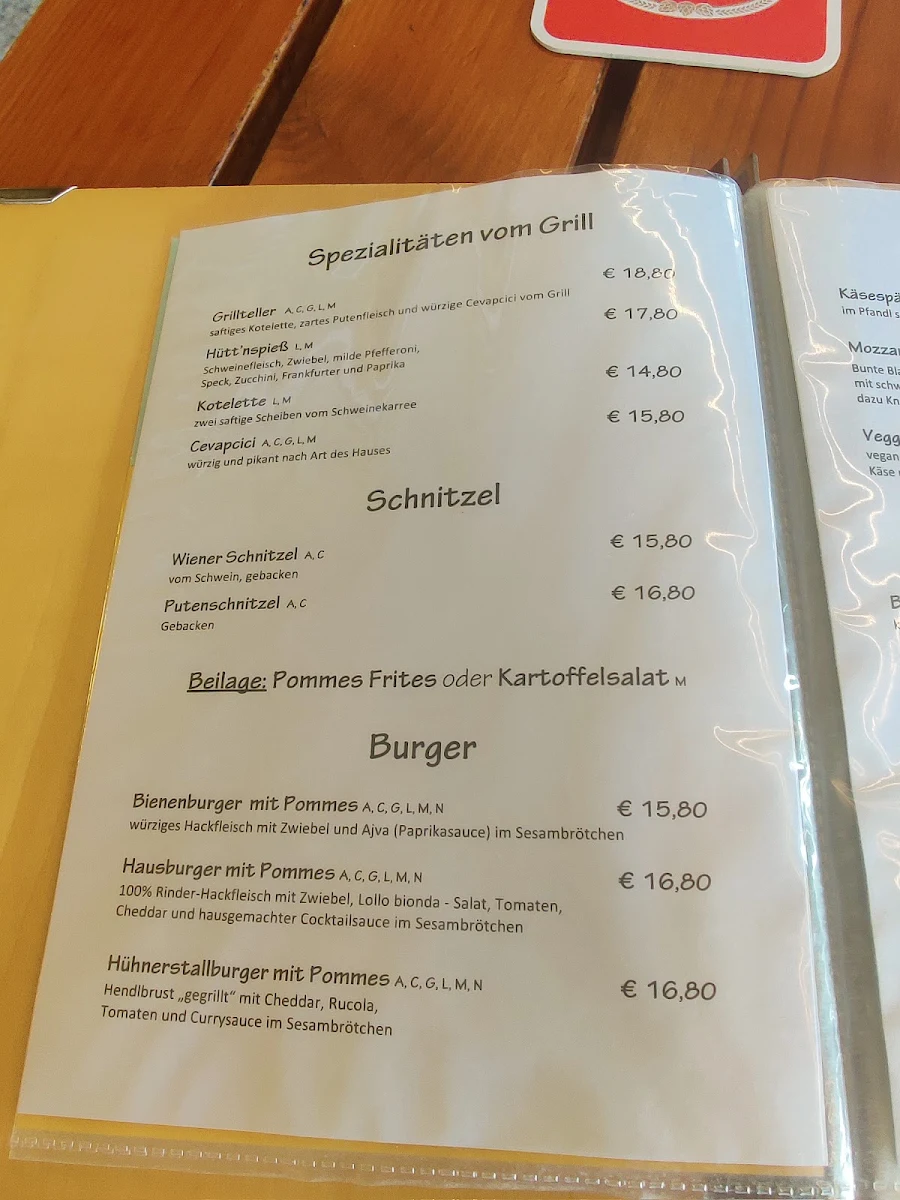 Speisekarte photo 5
