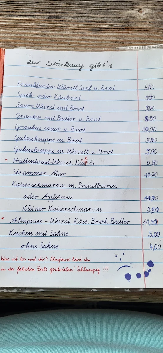 Speisekarte photo 4