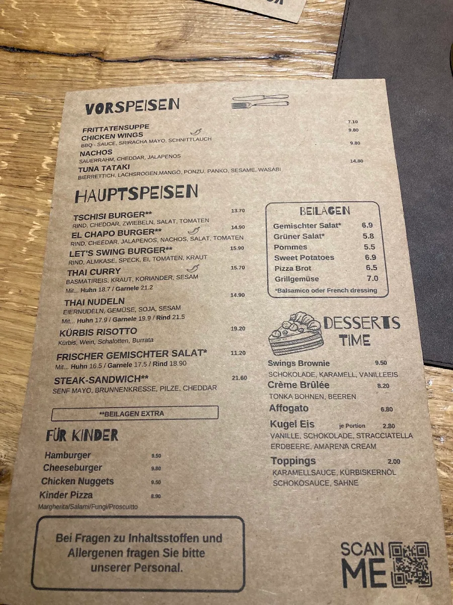 Speisekarte photo 1