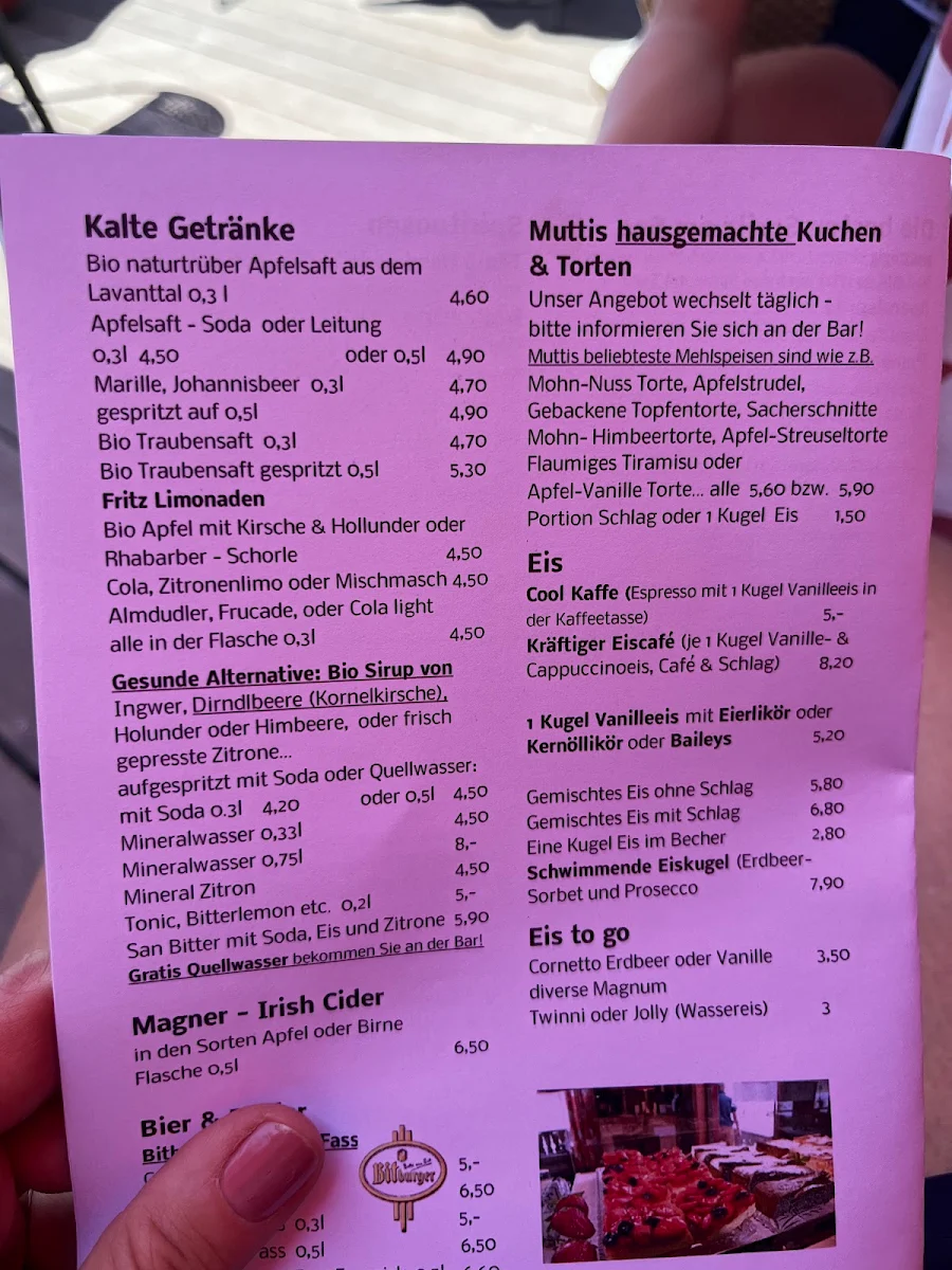 Speisekarte photo 2