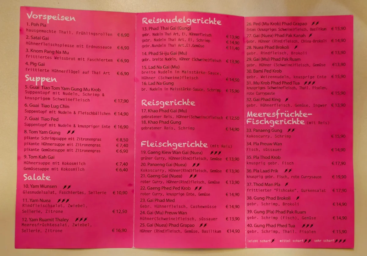 Speisekarte photo 3
