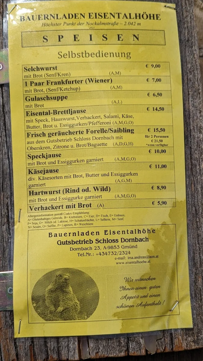 Speisekarte photo 3