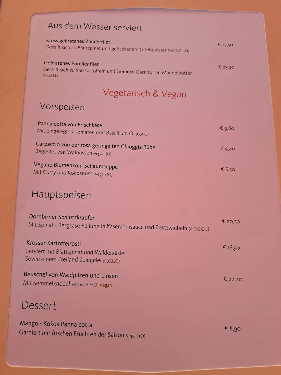 Speisekarte photo 6
