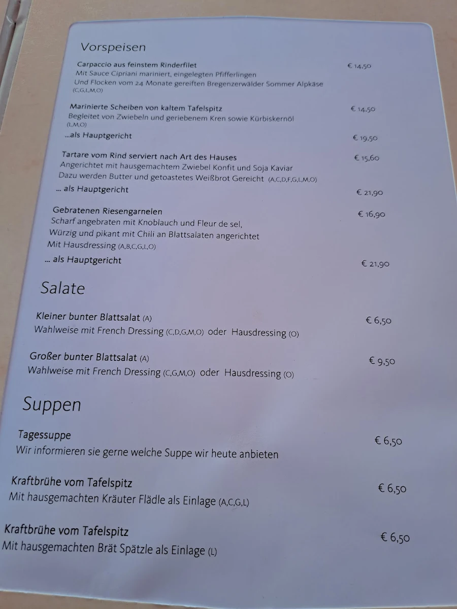 Speisekarte photo 9