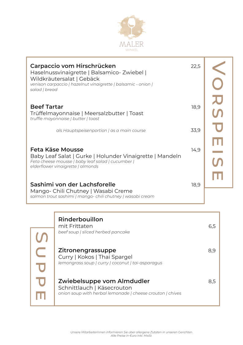 Speisekarte photo 10