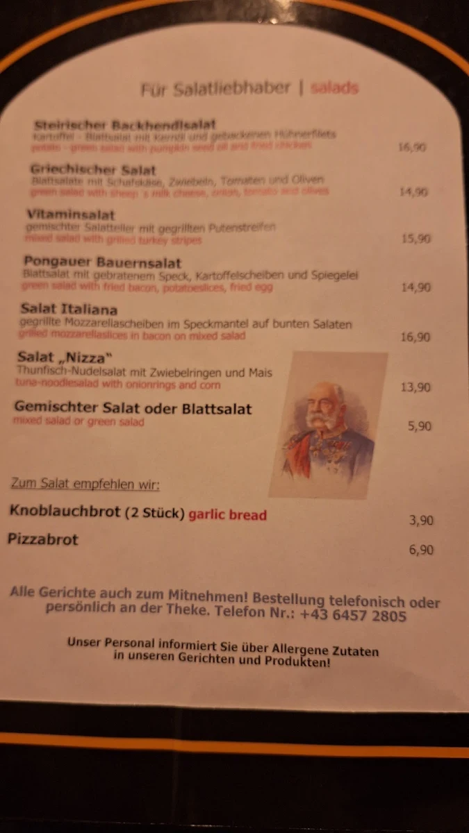Speisekarte photo 5