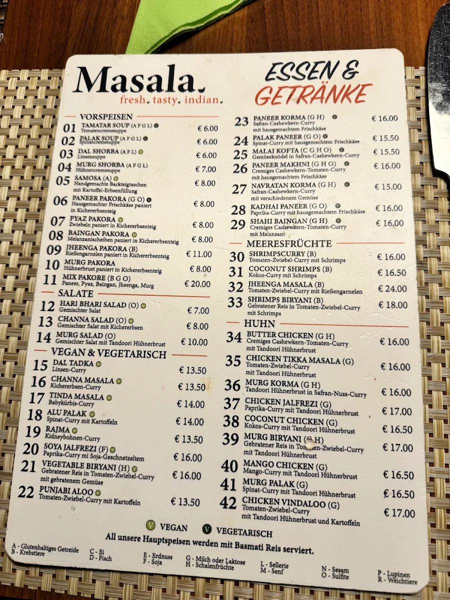 Speisekarte photo 3