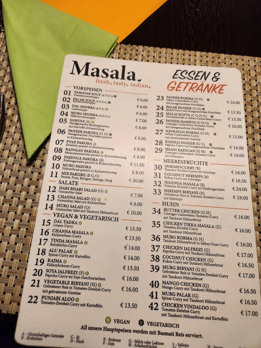 Speisekarte photo 4