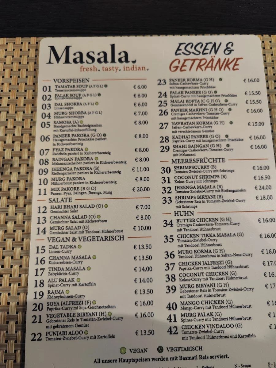 Speisekarte photo 9