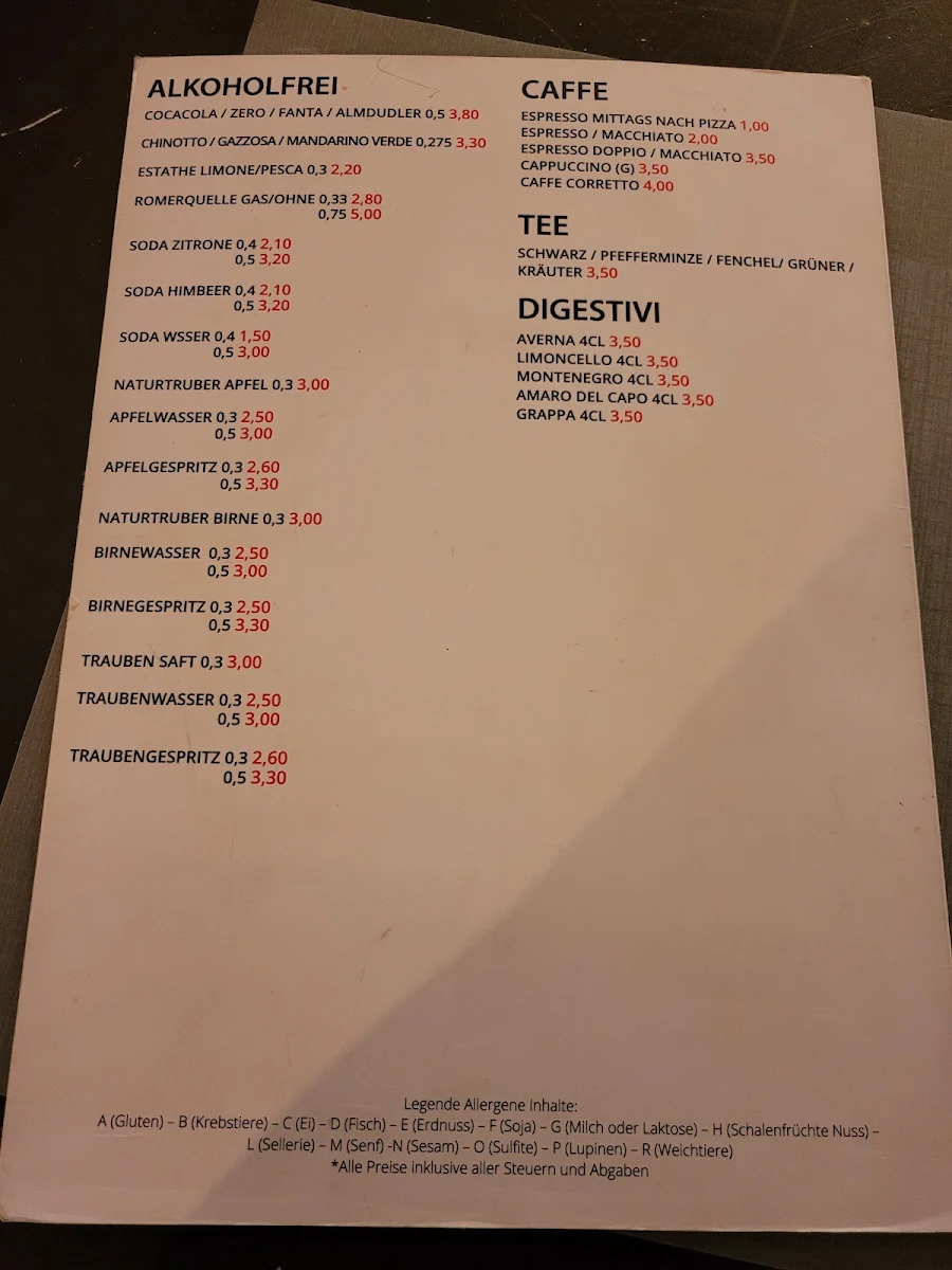 Speisekarte photo 8