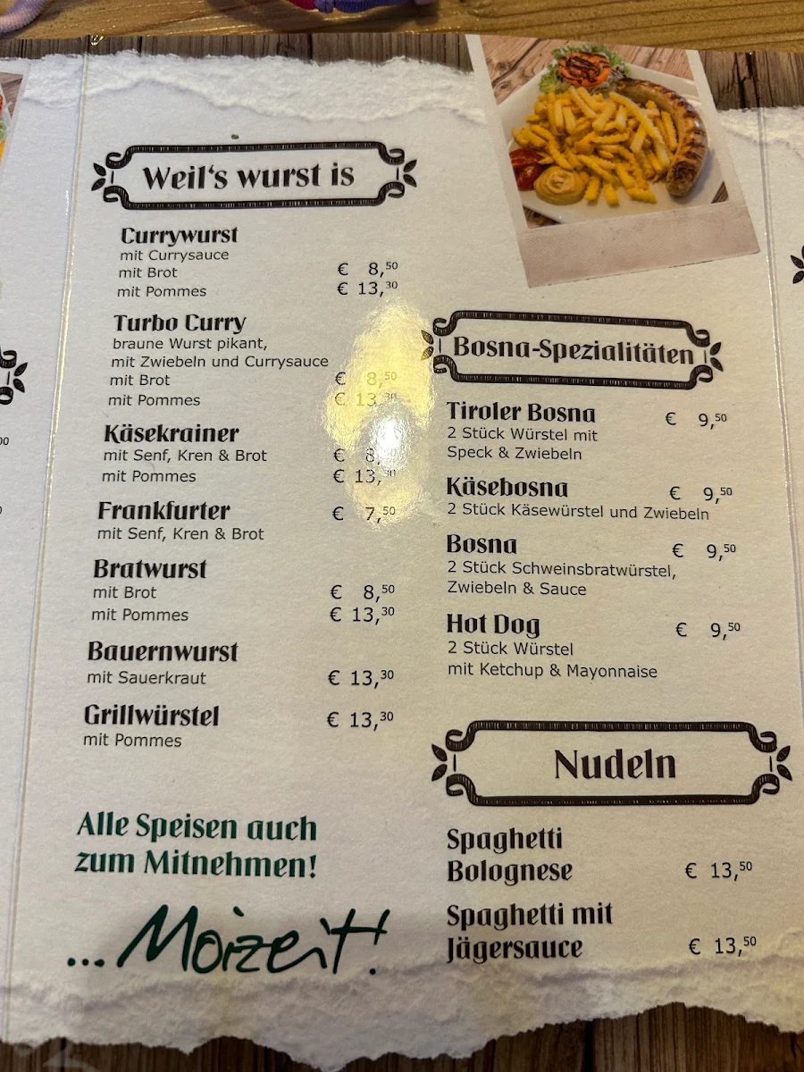 Speisekarte photo 2