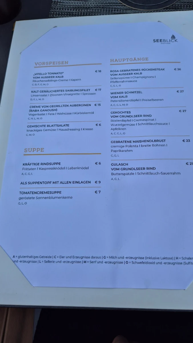 Speisekarte photo 3