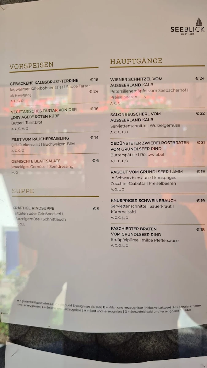 Speisekarte photo 5