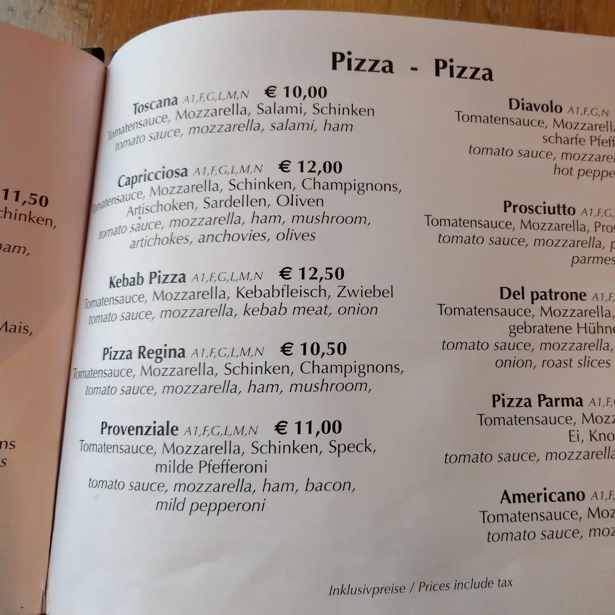 Speisekarte photo 6