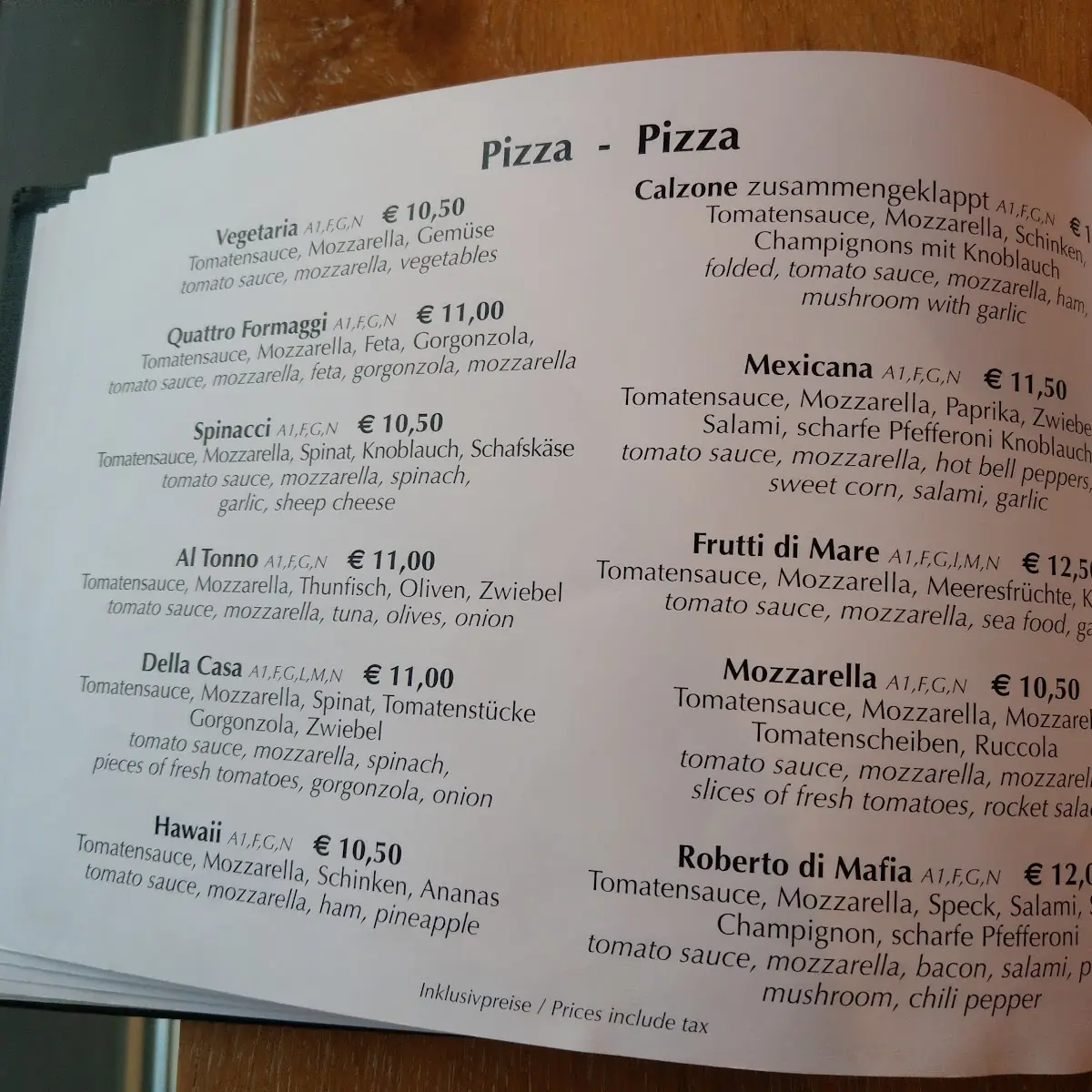 Speisekarte photo 8