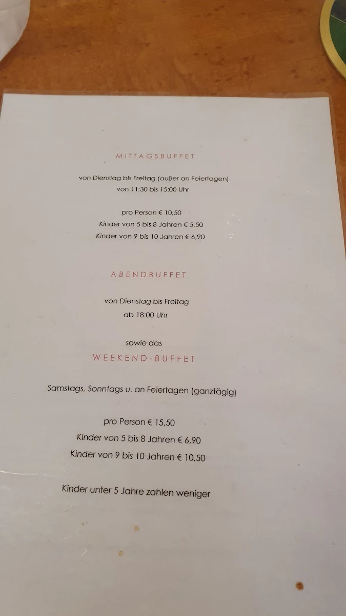 Speisekarte photo 3