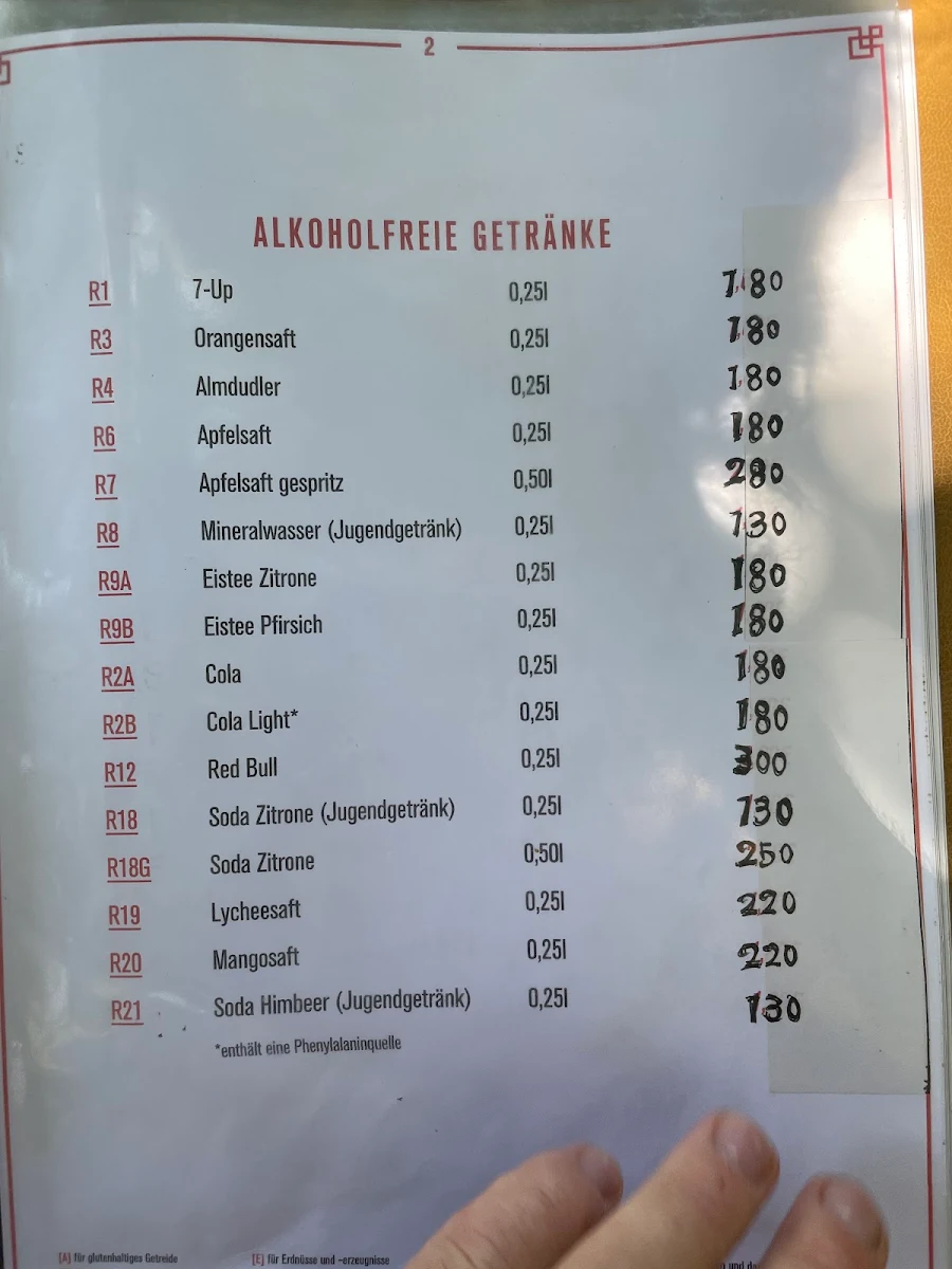 Speisekarte photo 5