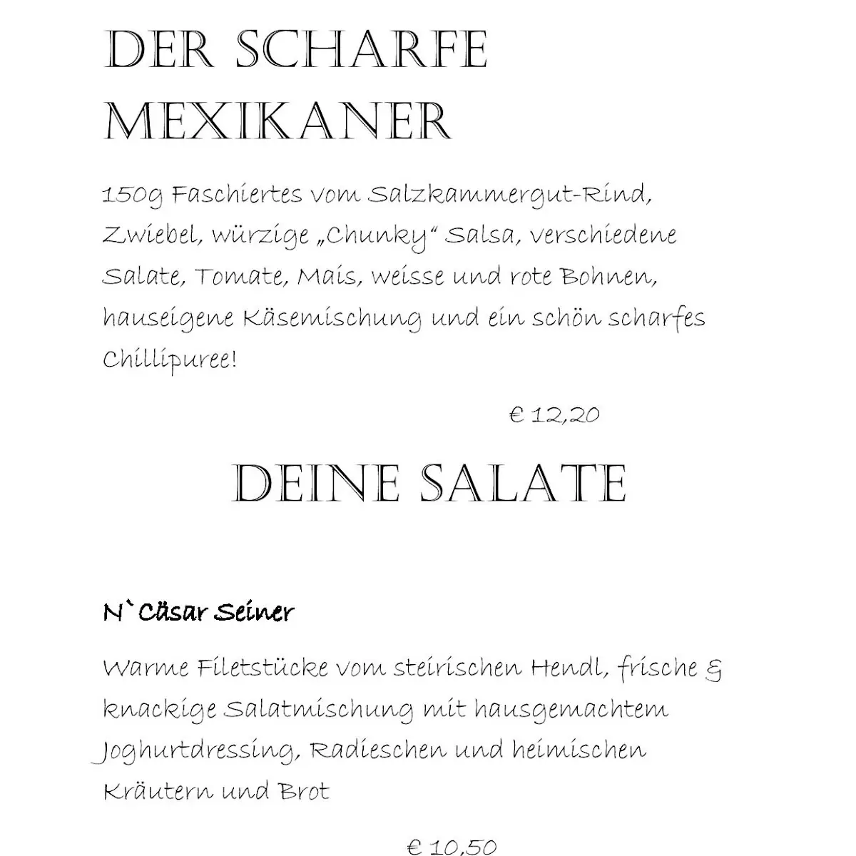 Speisekarte photo 8