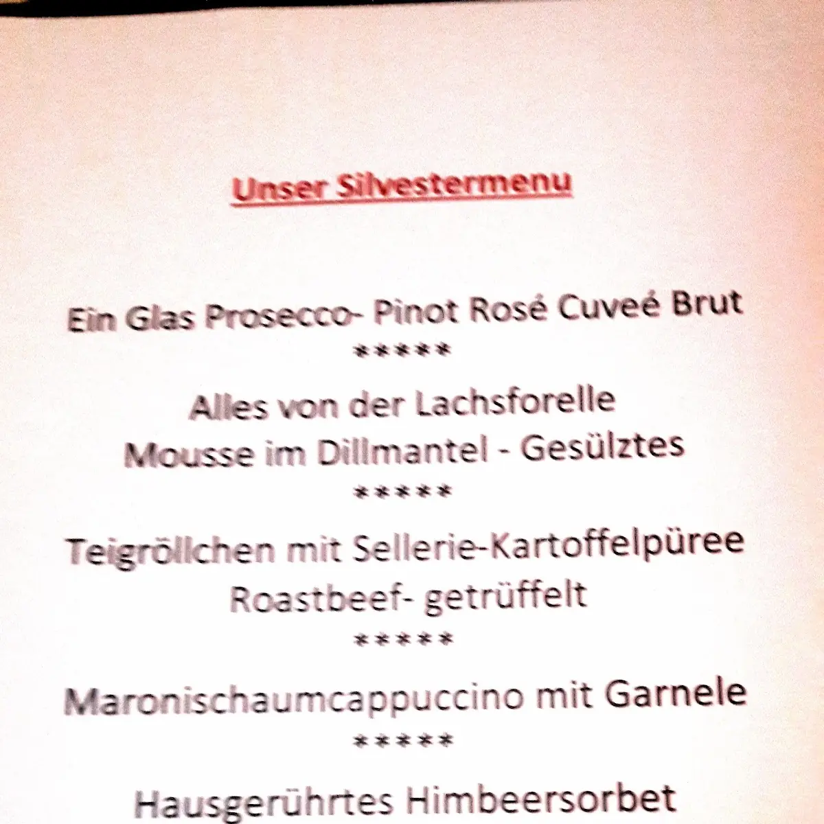 Speisekarte photo 3
