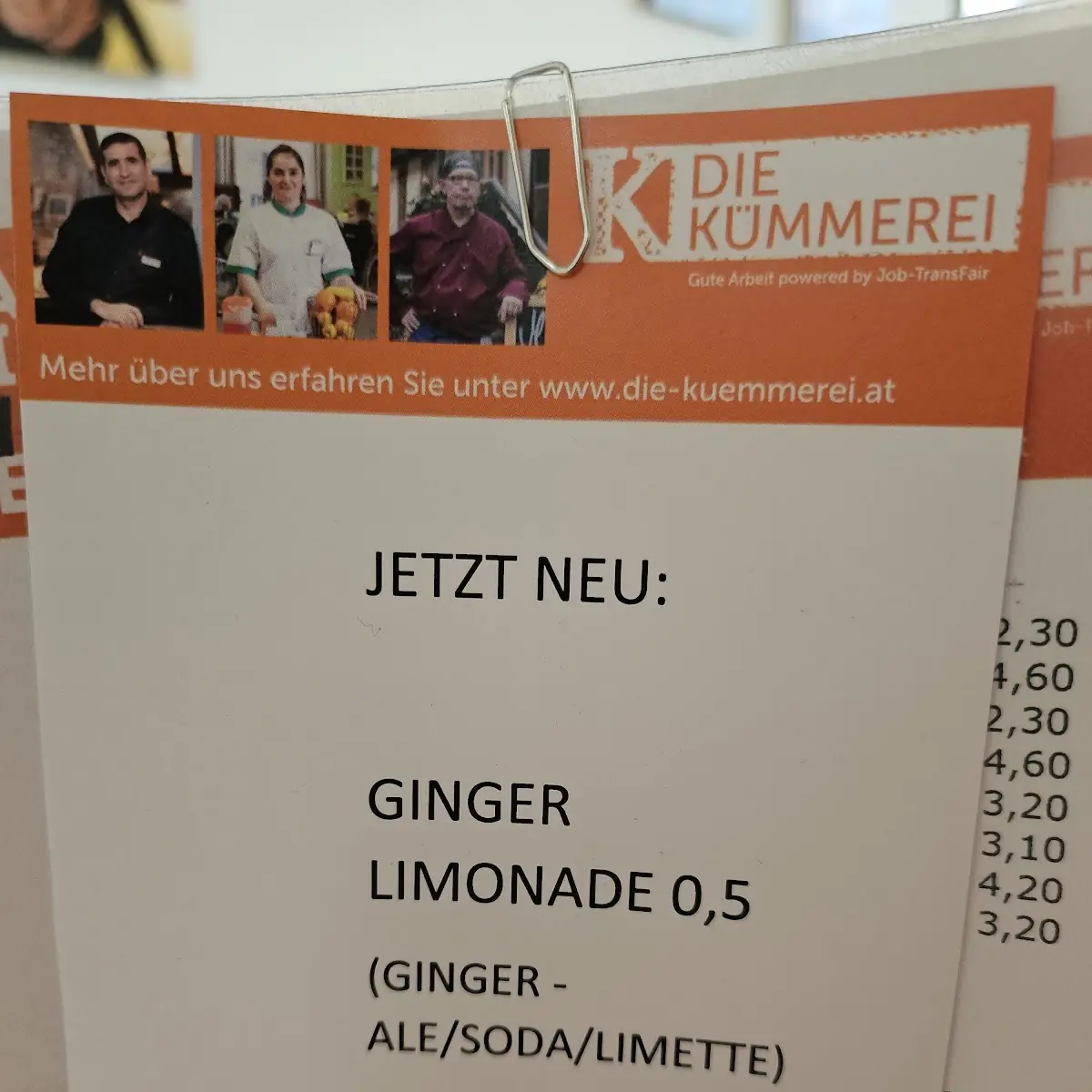 Speisekarte photo 5