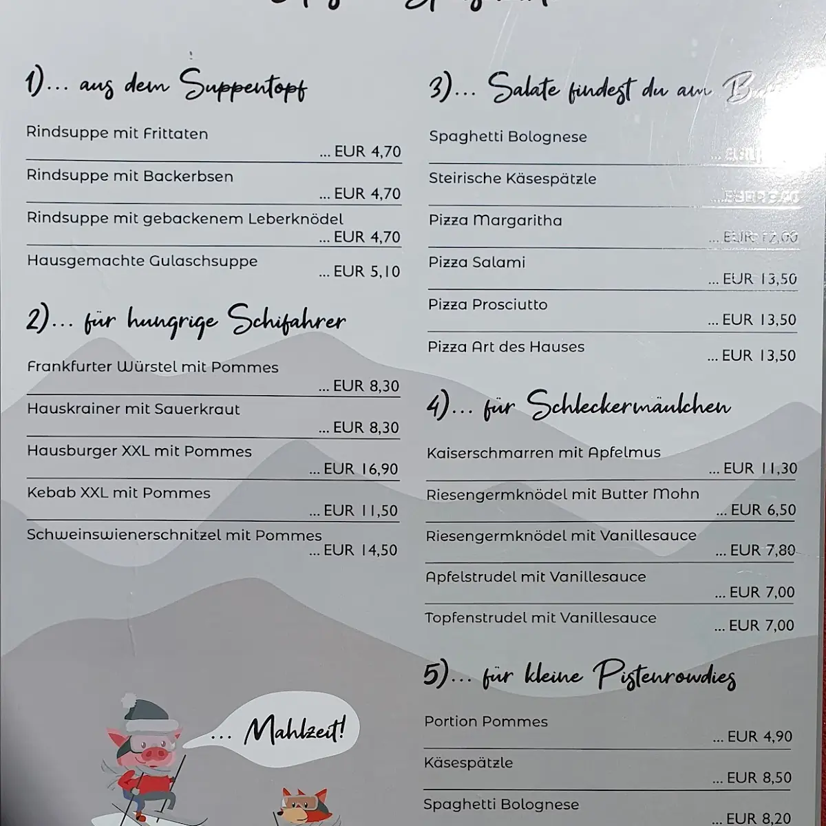 Speisekarte photo 4