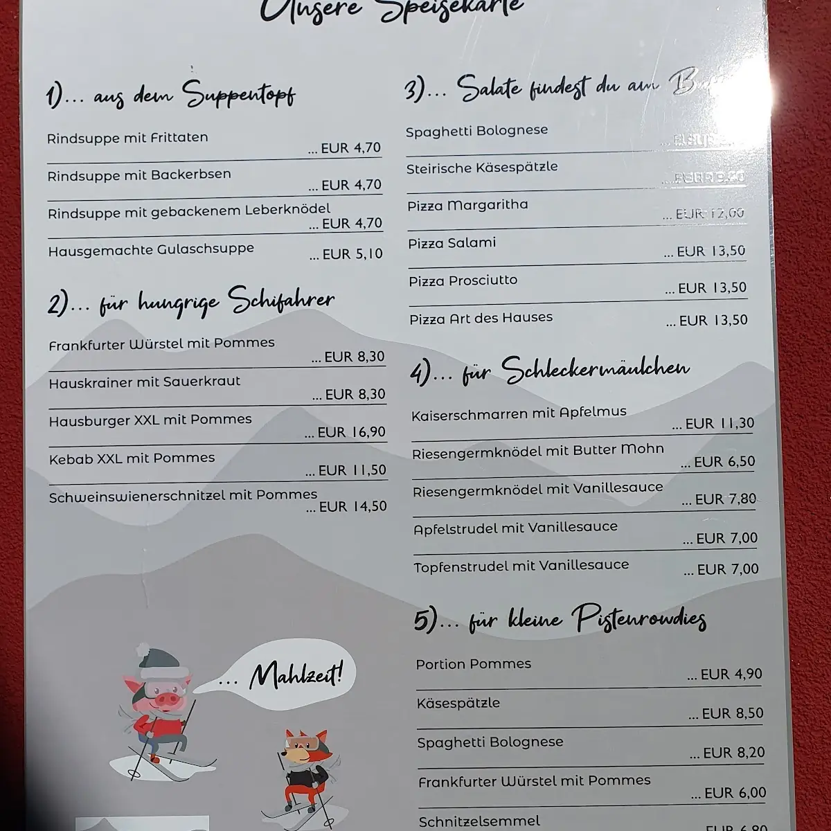 Speisekarte photo 6