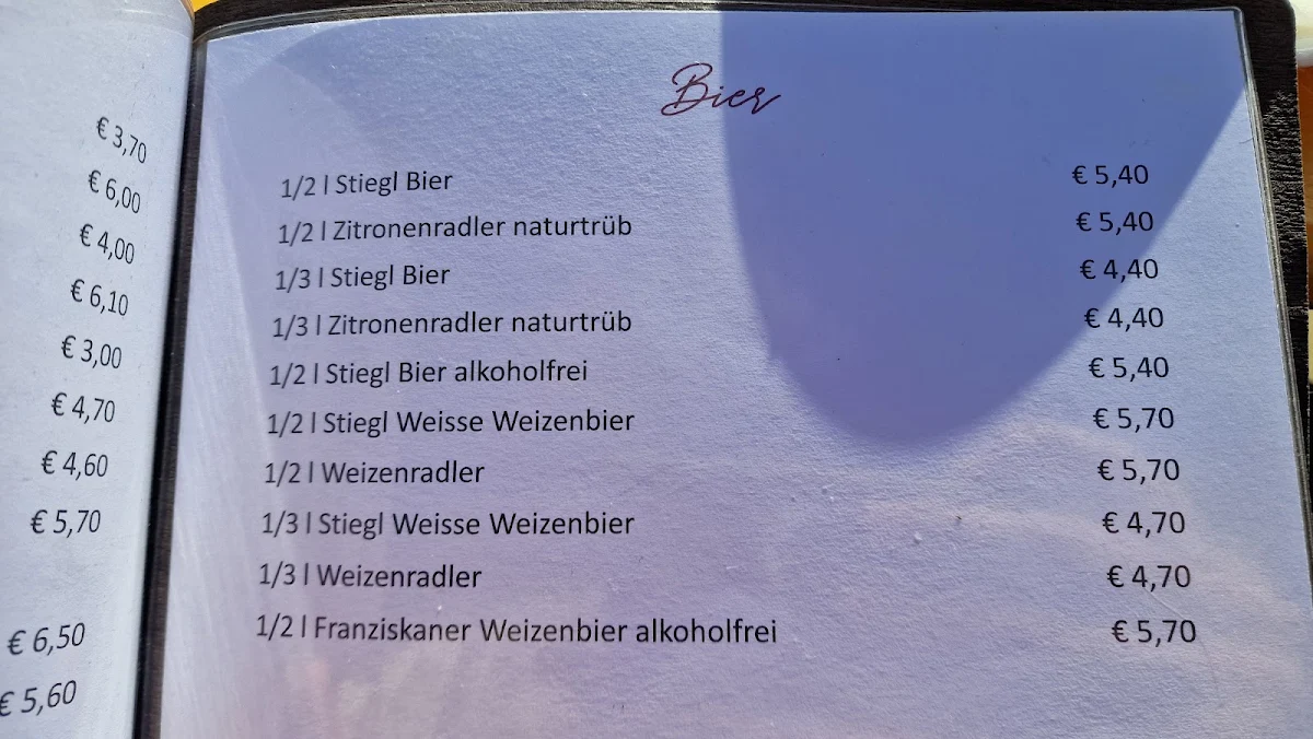 Speisekarte photo 8