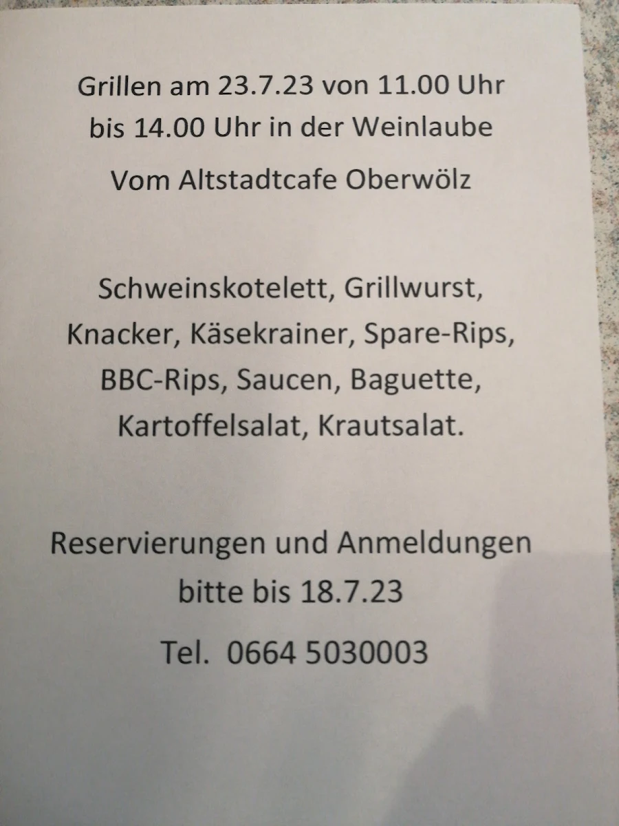 Speisekarte photo 1