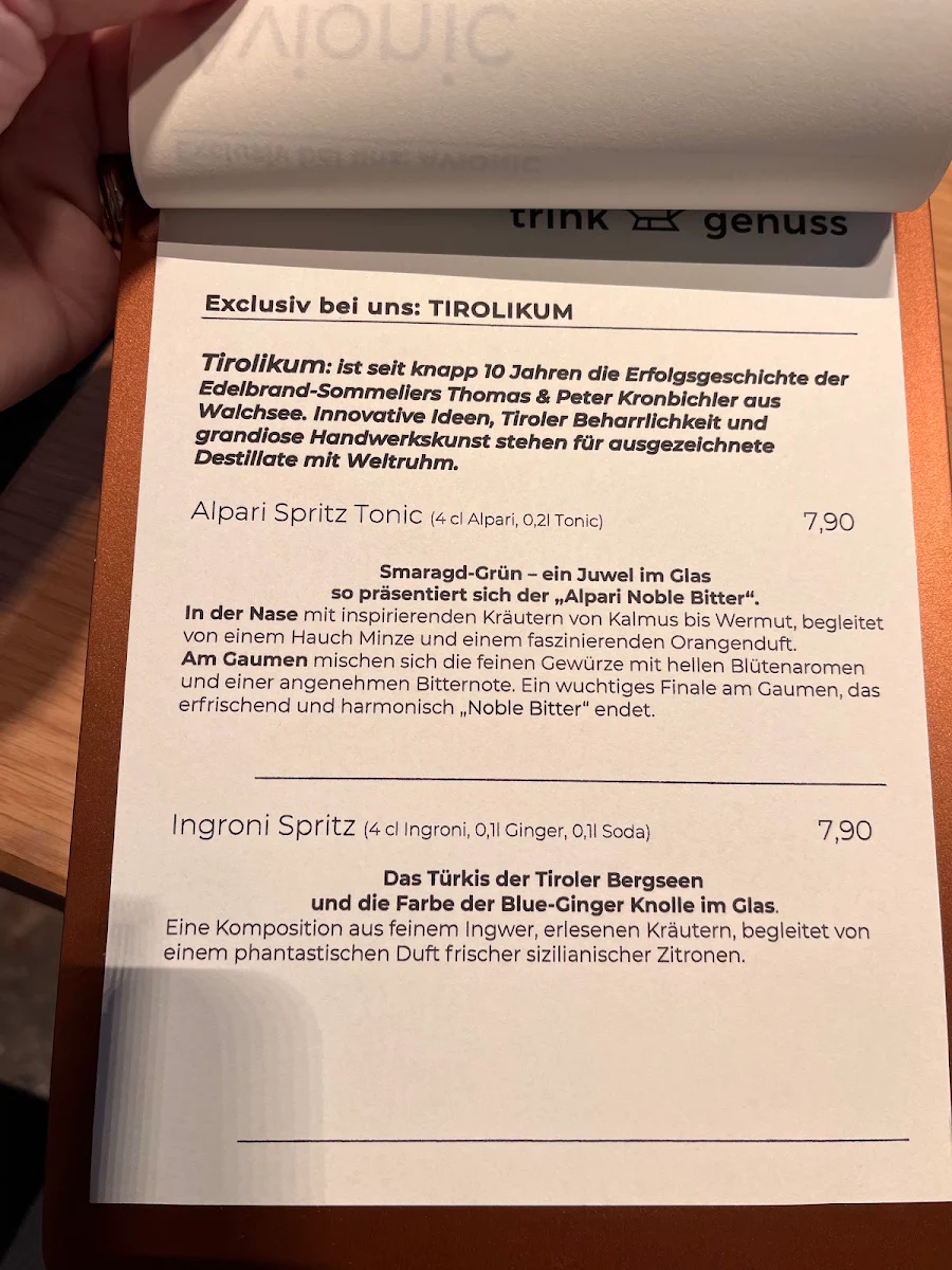 Speisekarte photo 1