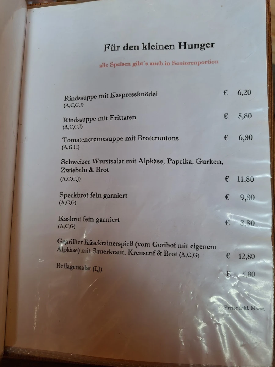 Speisekarte photo 7