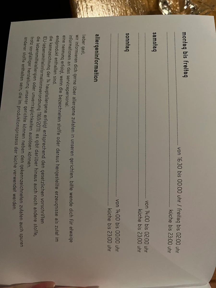 Speisekarte photo 10