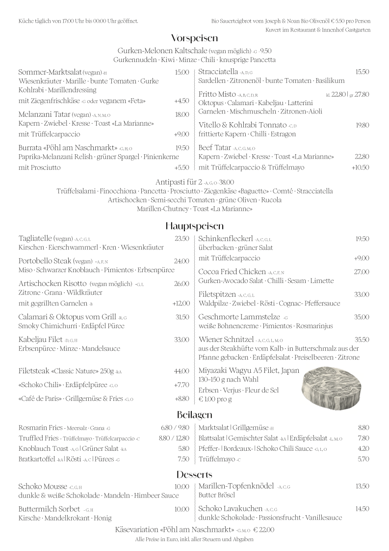 Speisekarte photo 1
