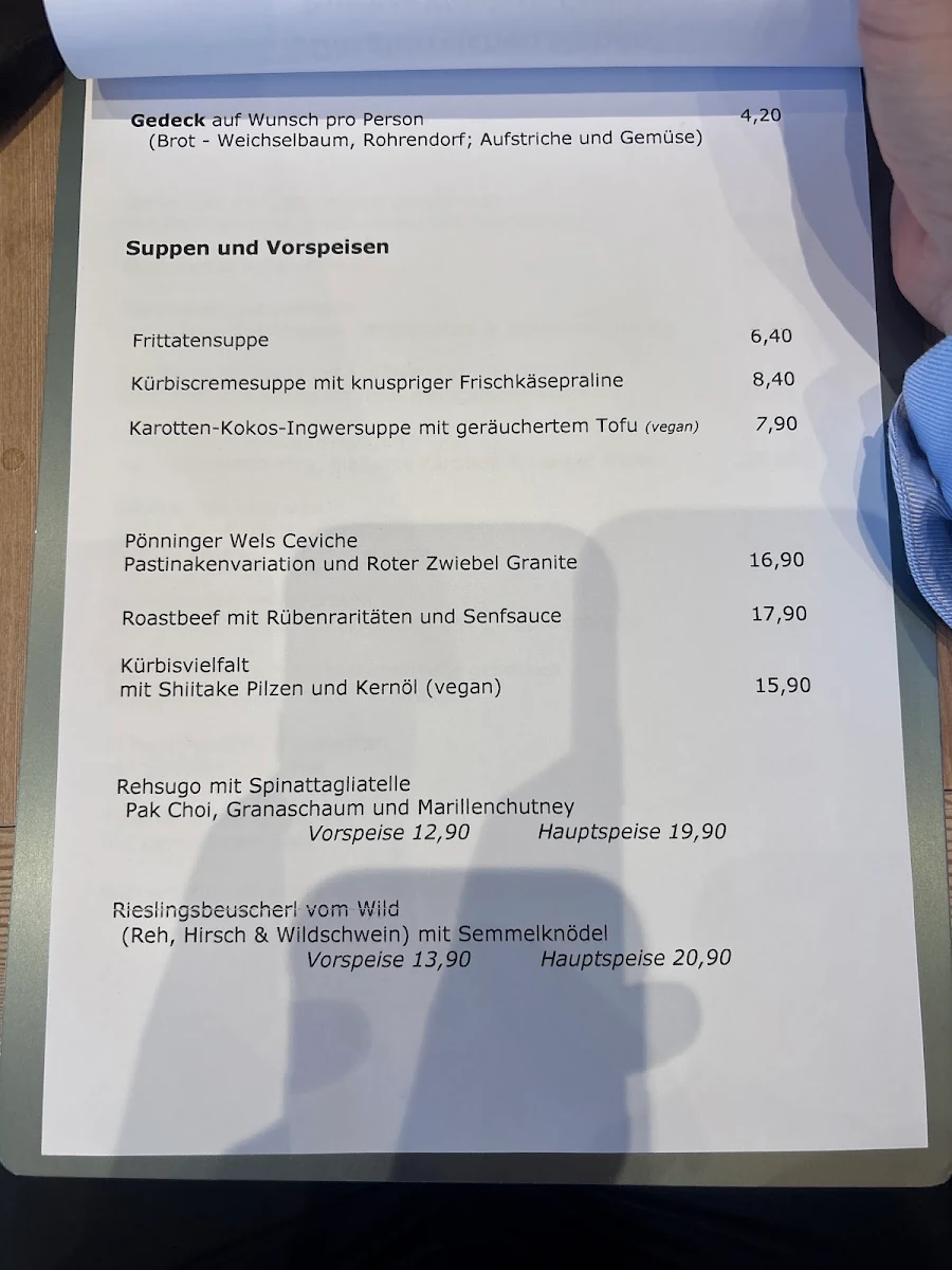 Speisekarte photo 2