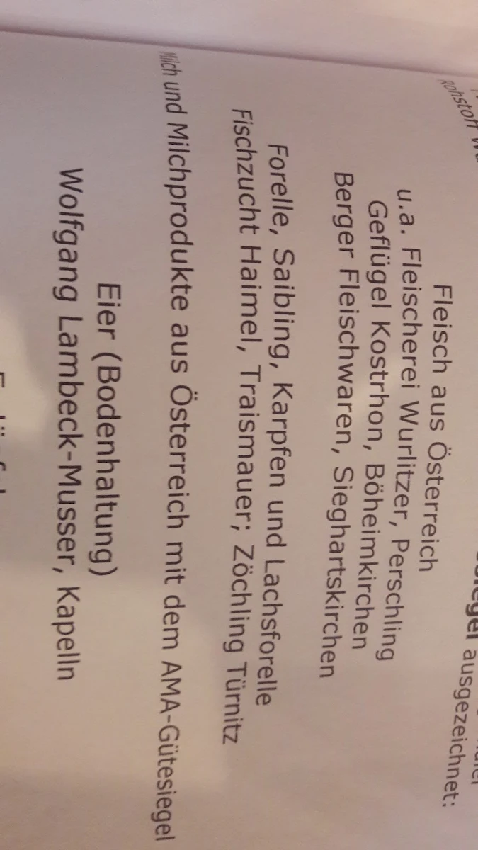 Speisekarte photo 5
