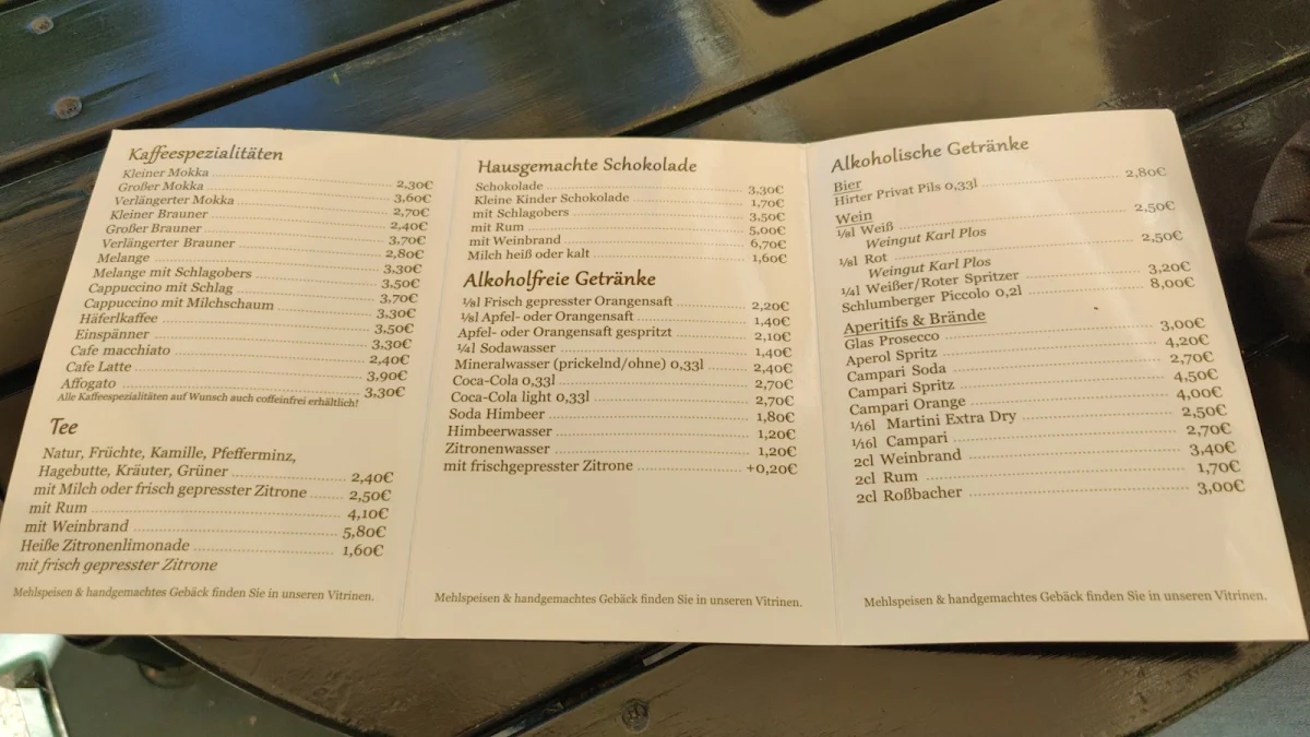 Speisekarte photo 5