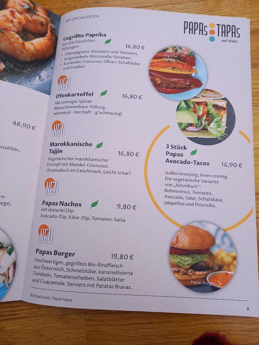 Speisekarte photo 5