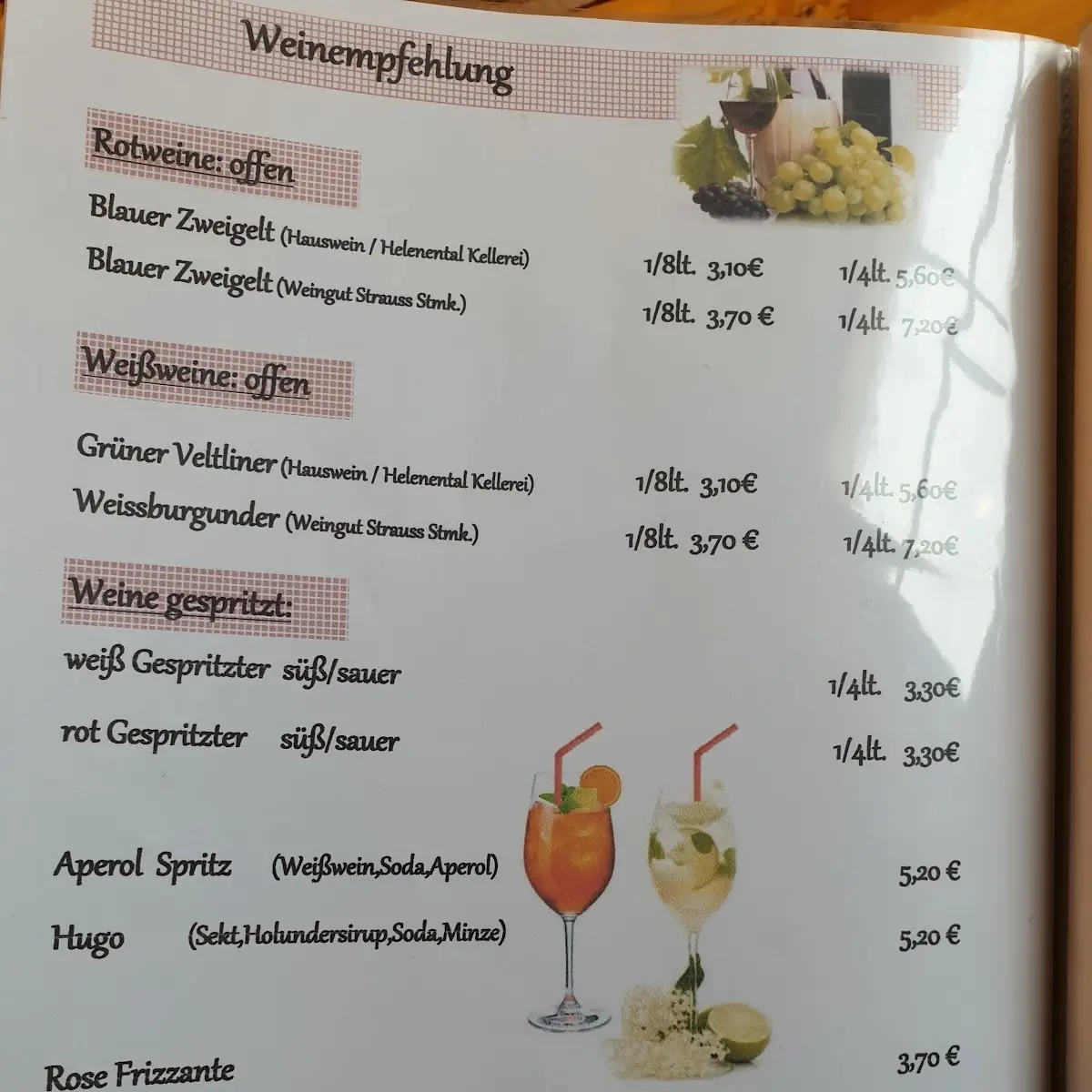 Speisekarte photo 10