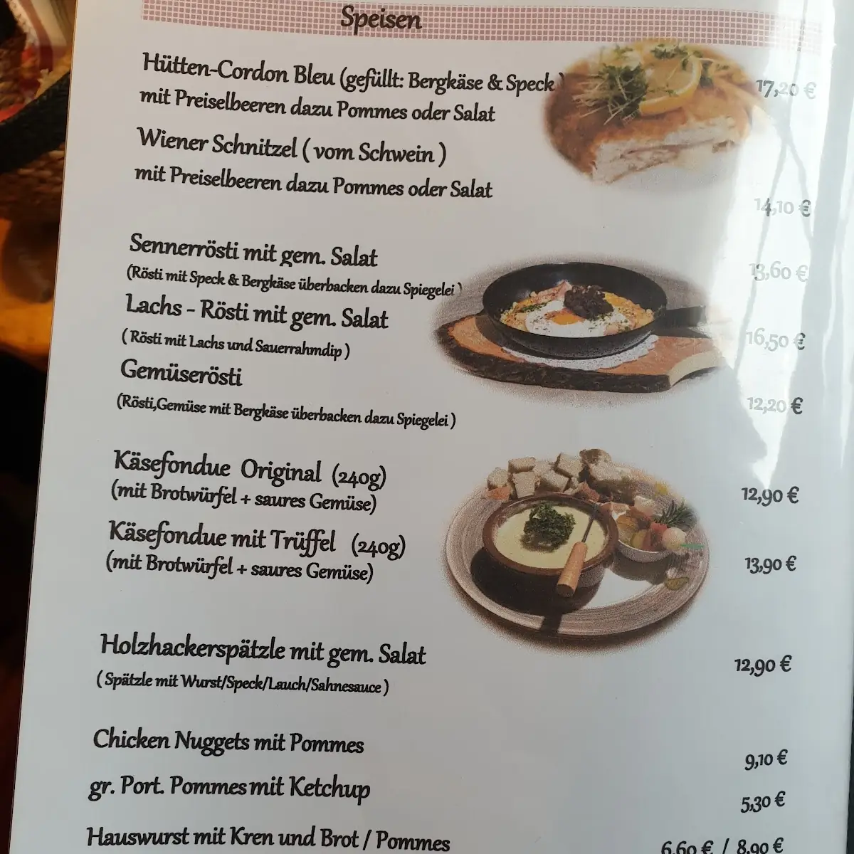 Speisekarte photo 7