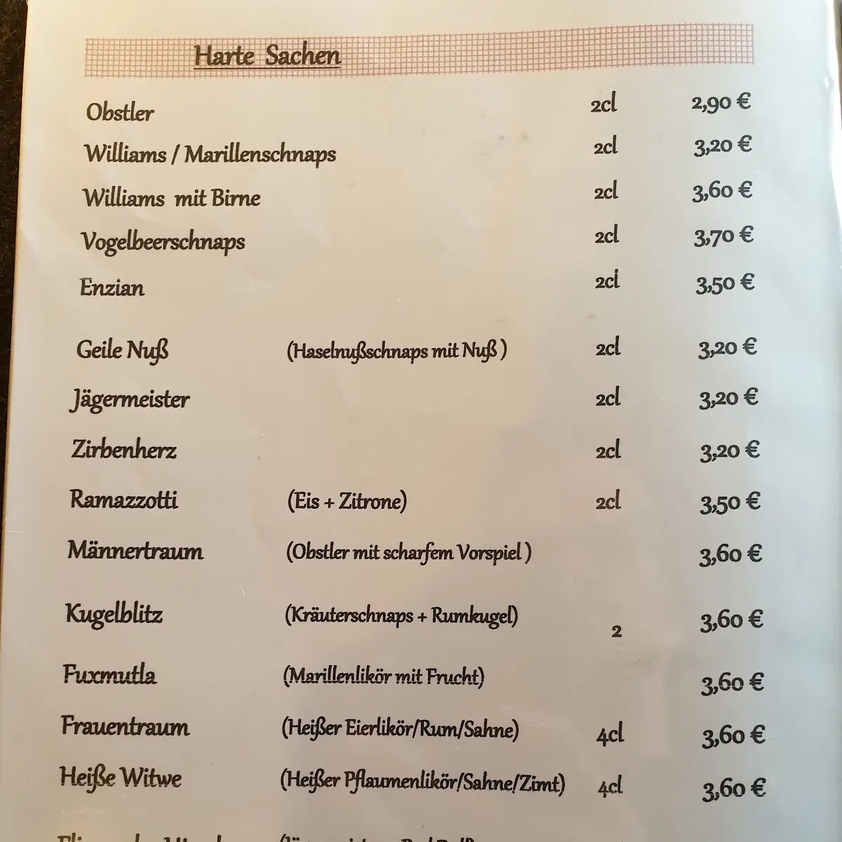 Speisekarte photo 8