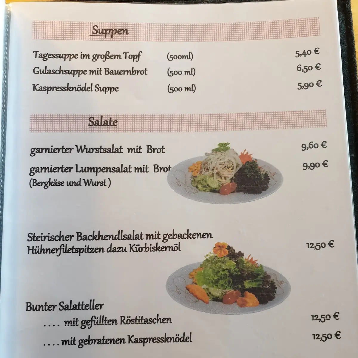 Speisekarte photo 9