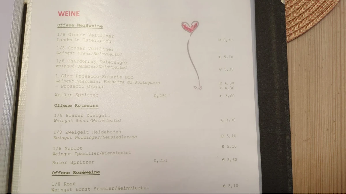 Speisekarte photo 2