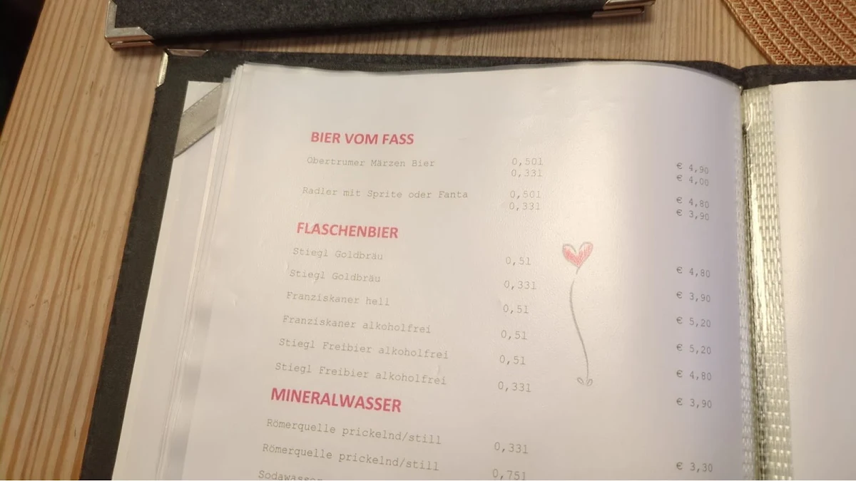 Speisekarte photo 5