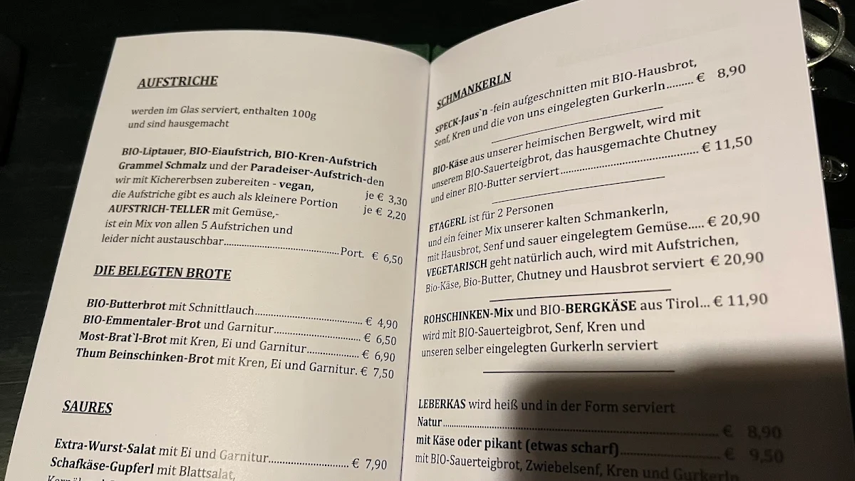 Speisekarte photo 9