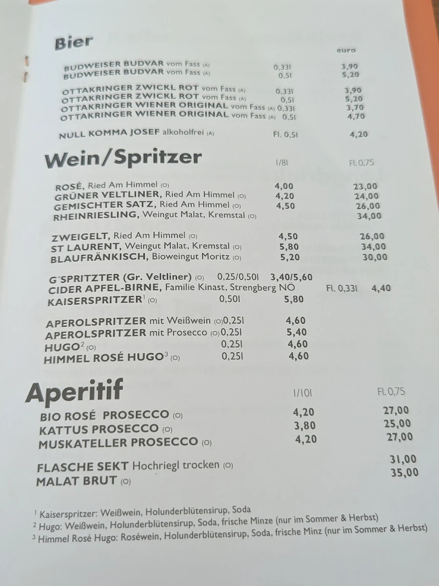 Speisekarte photo 3