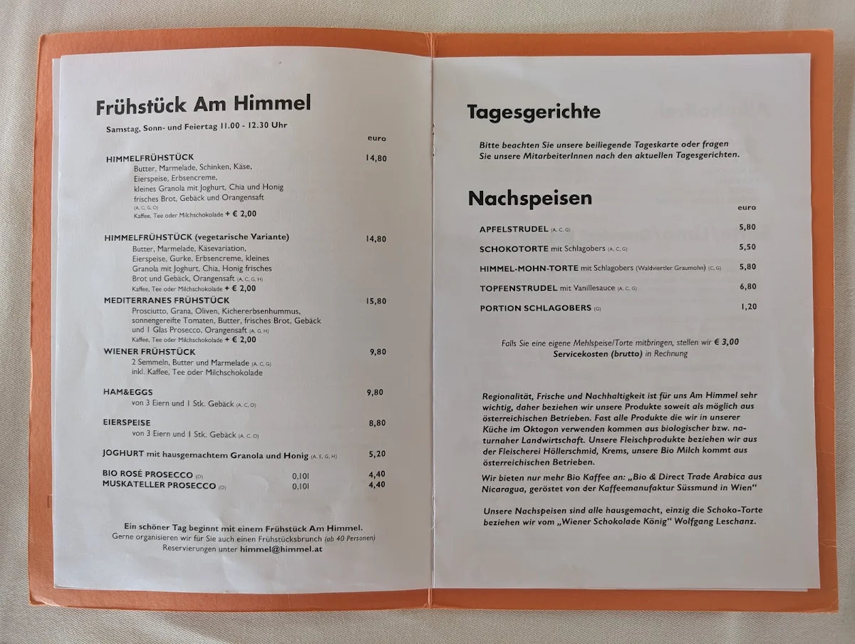 Speisekarte photo 4