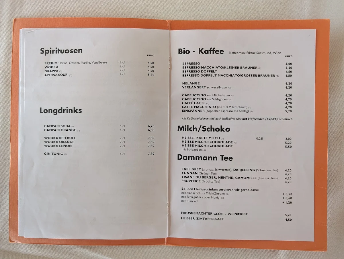 Speisekarte photo 5